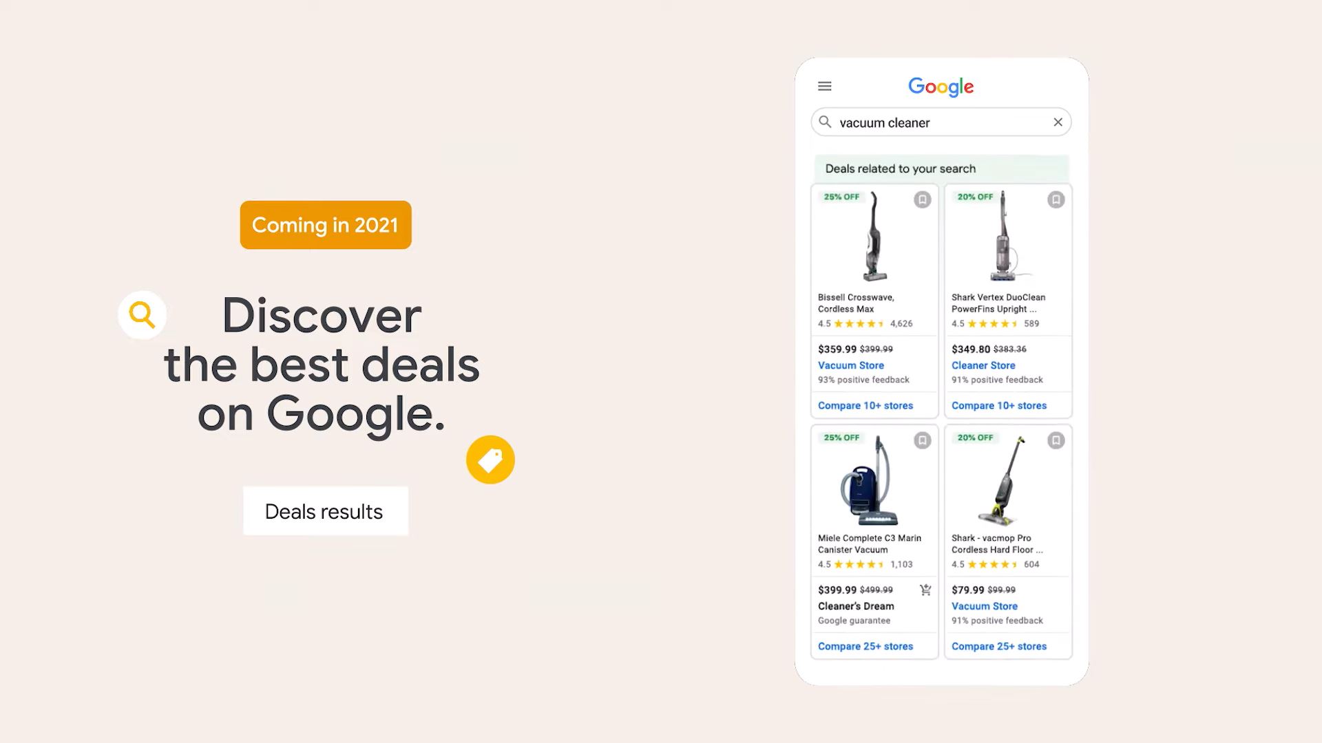 Google 広告 Deals results
