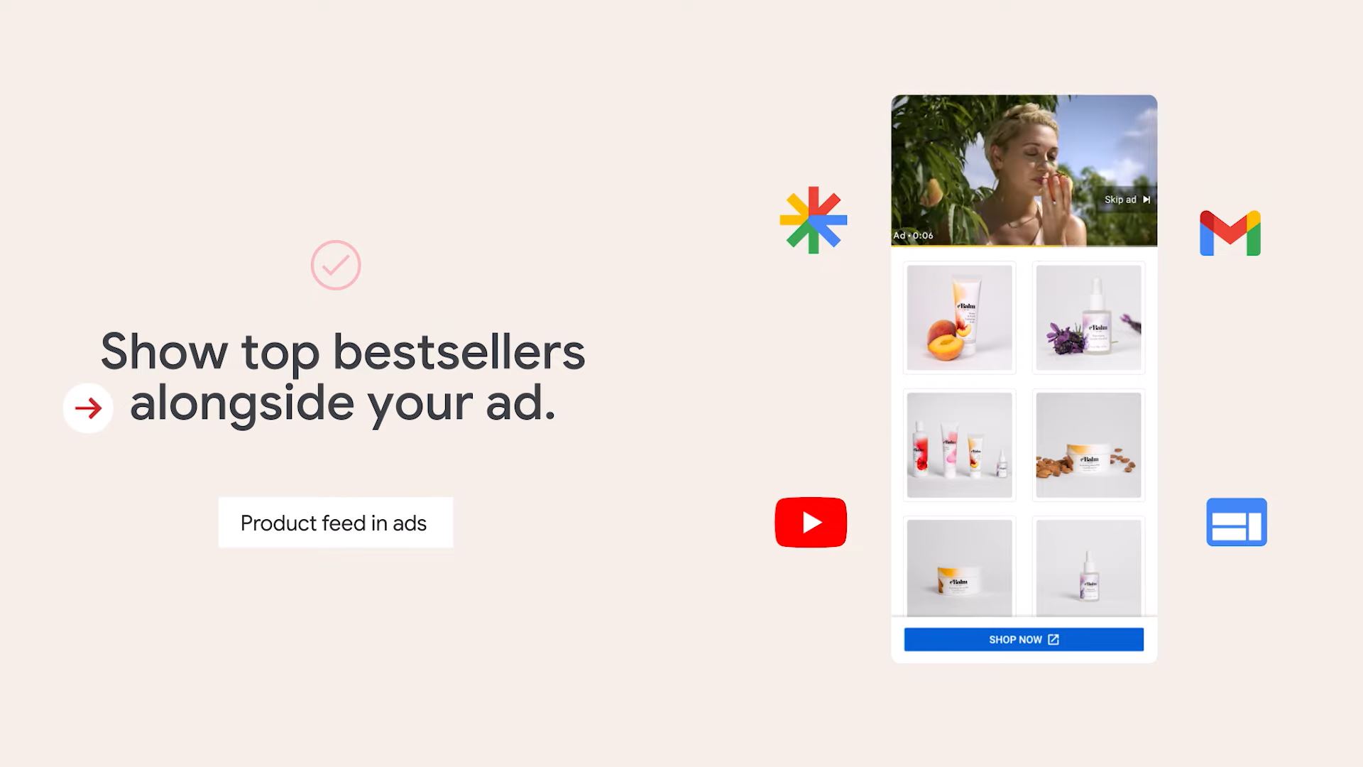 Google 広告 Product feed in ads