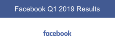 Facebook、ユーザー数の成長は鈍化も、売上はアナリスト予想を上振れ：2019年Q1の決算報告から