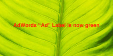 Google AdWords（Google広告）の広告アイコンが緑色に変更へ