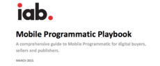 モバイルプラグラマティックに関する資料Mobile Programmatic PlaybookをIABが発表