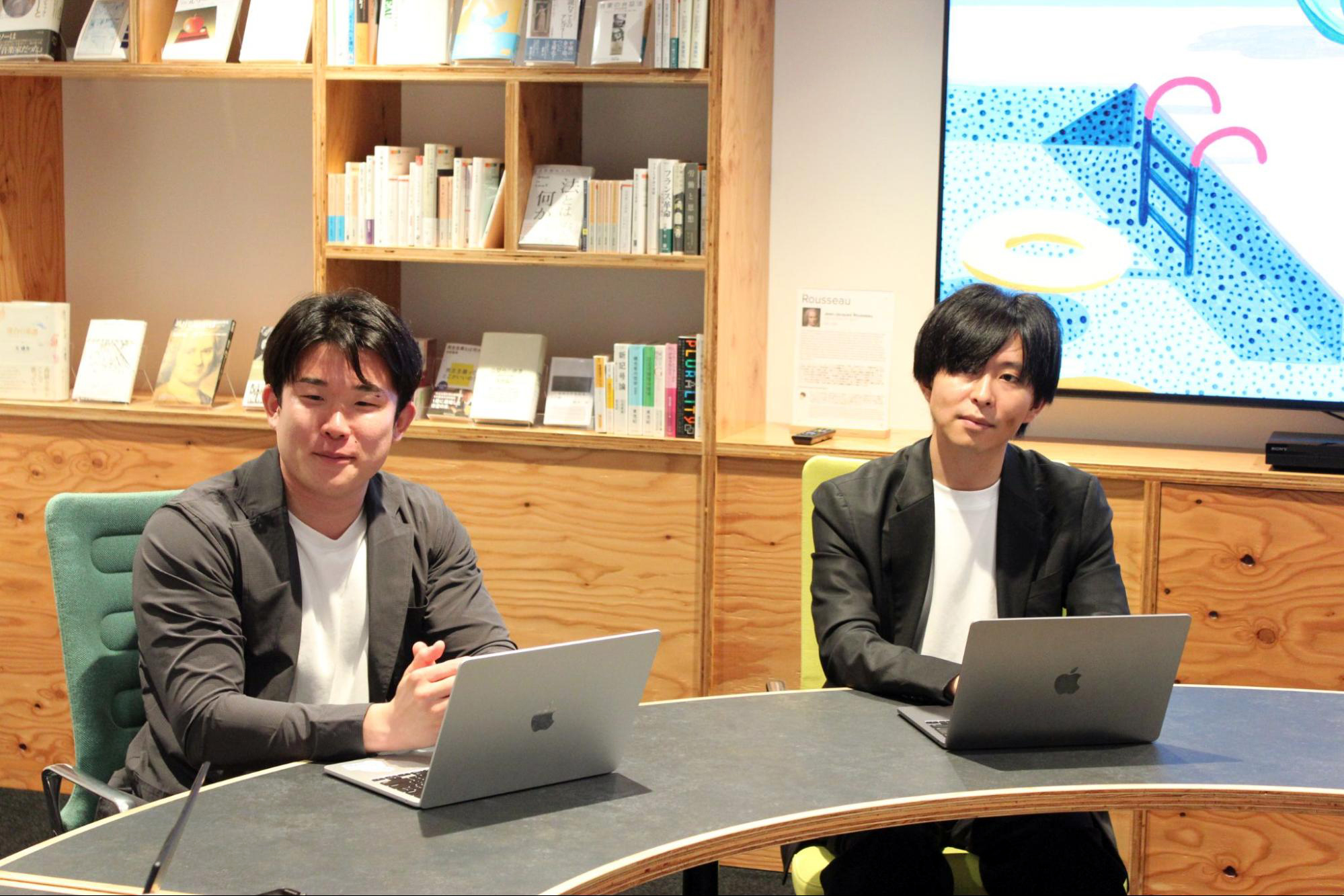 左：スマートニュース株式会社 菅野岳史さん　右：スマートニュース株式会社 佐藤長太郎さん