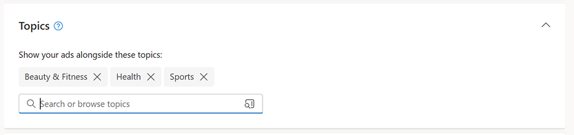 トピックターゲティング