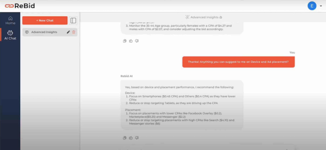 ReBidのGPT搭載AIメディアアナリスト