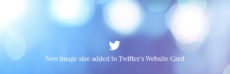Twitterのウェブサイトカードが新しい画像サイズをサポート