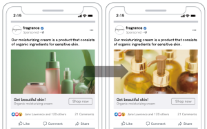 Facebook スライドショー広告